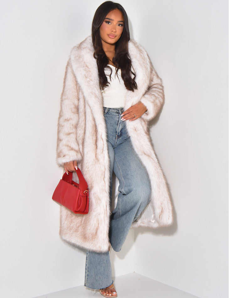 Amera™ | Long Fur Coat - Amera