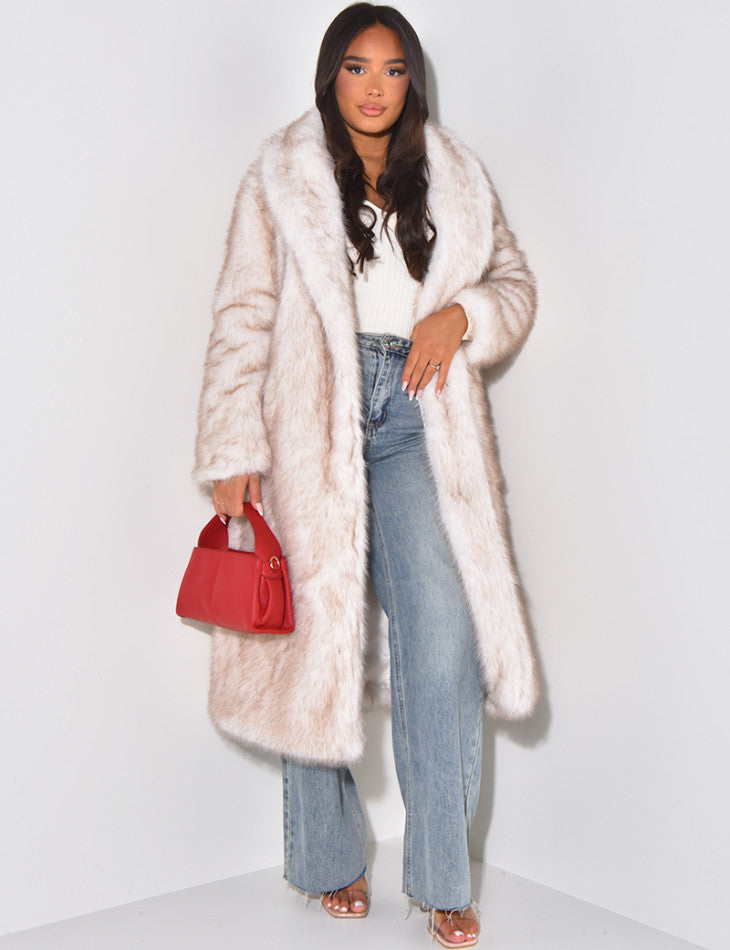 Amera™ | Long Fur Coat - Amera